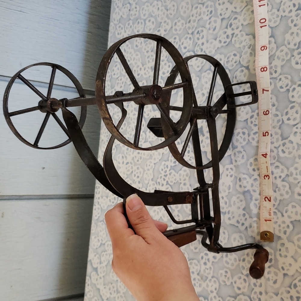 Vintage Metal Tricycle Toy Metal Bicycle Vintage Toy Bicycle Decor - Picture 11 of 15